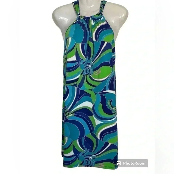NWOT Trina Turk print dress sz  XS - Picture 1 of 8